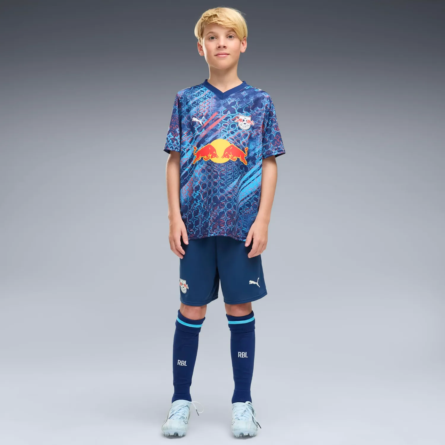 PUMA RB Leipzig Replica Jr 26/27 pantaloncini calcio bambino replica