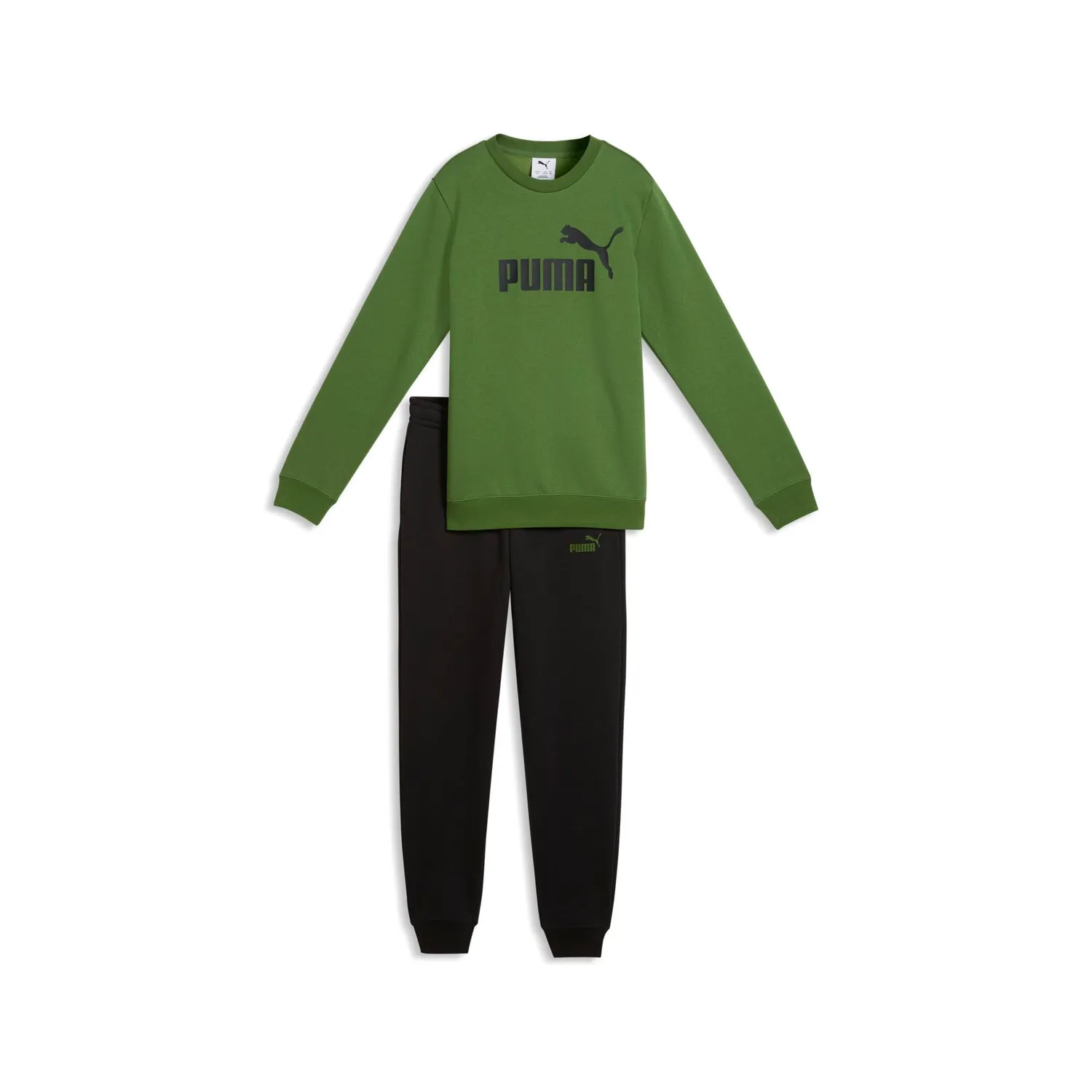 PUMA Ess No.1 Logo tuta ragazzi 15-16 anni felpa nera
