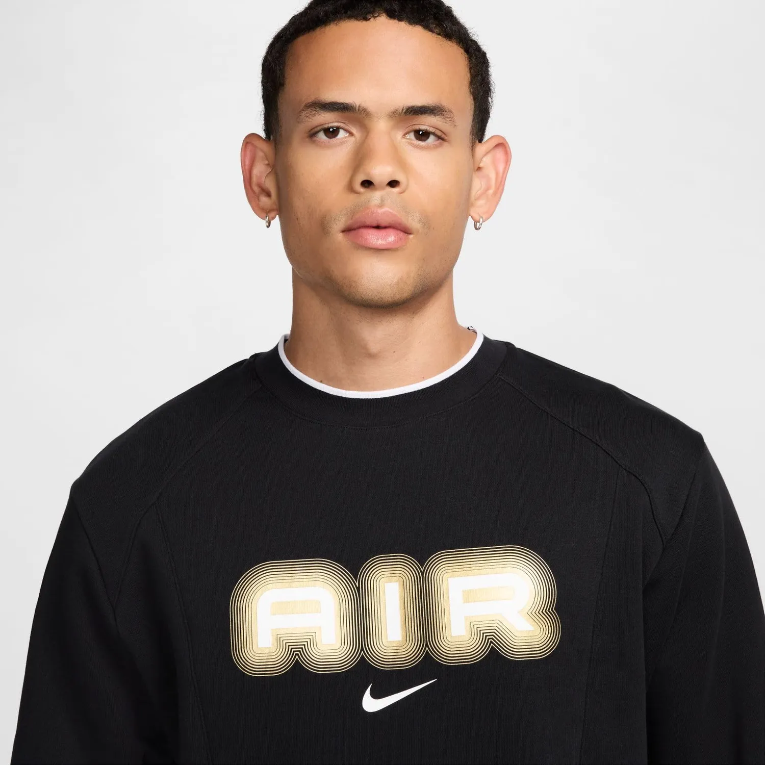 Nike Air Fleece Felpa Girocollo Uomo XL Cotone
