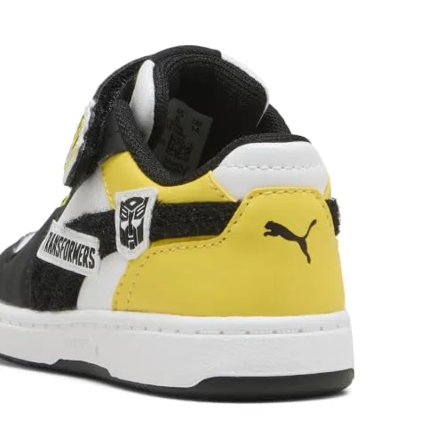 Puma Rebound Slam Lo Transformers sneakers bimbi 26 EU bianche