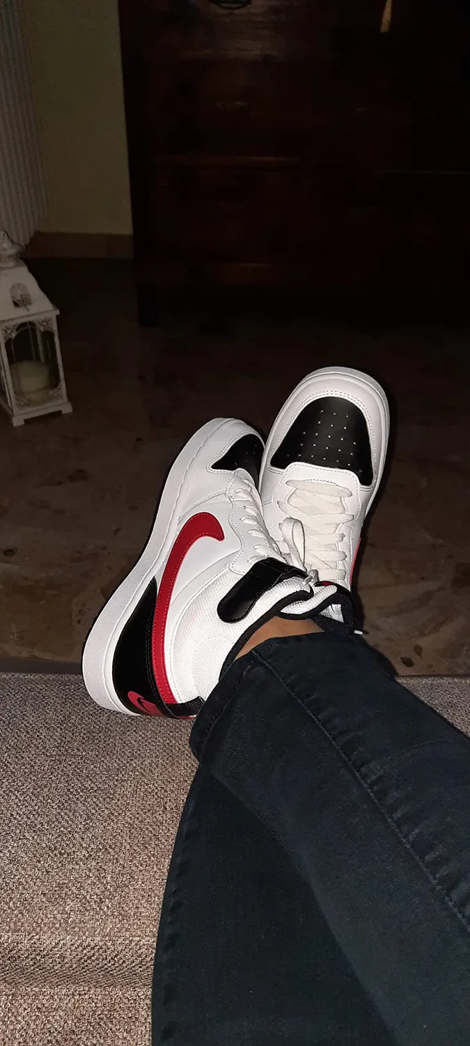 Nike Court Borough Mid 2 sneakers bimbo bianche 31.5