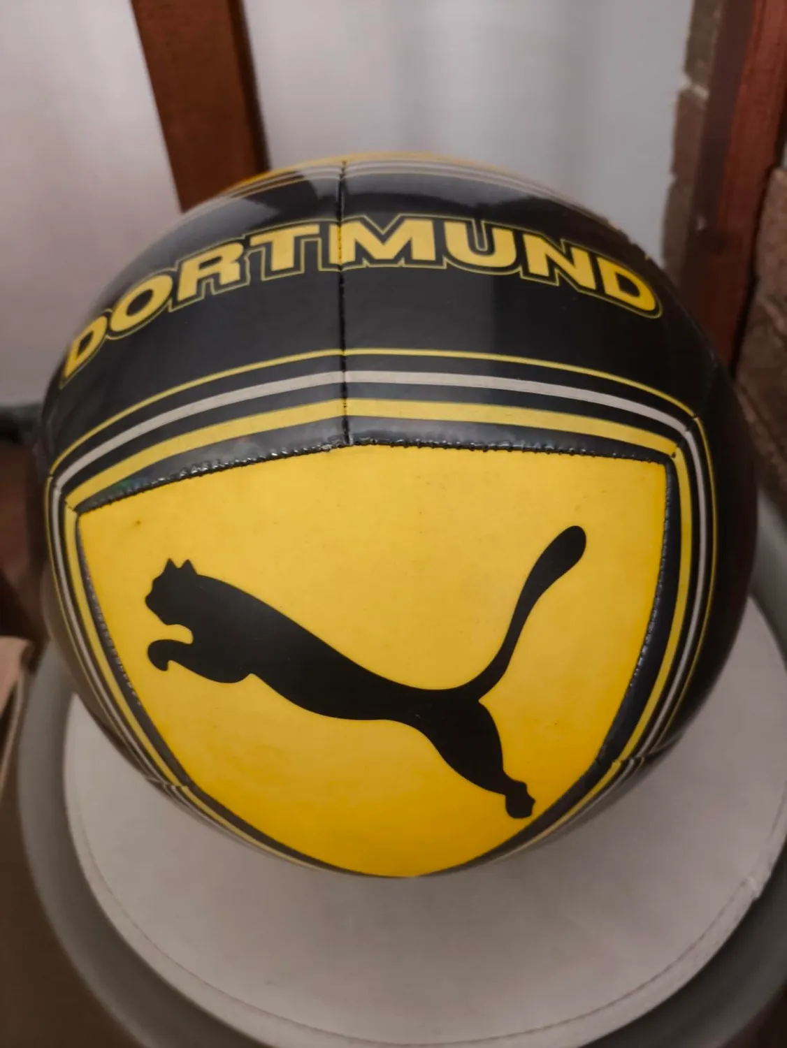 PUMA BVB Culture pallone Yellow Alert taglia 5
