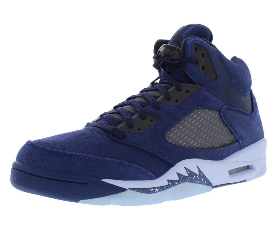Nike Air Jordan 5 Retro SE sneakers uomo blu navy 41 EU