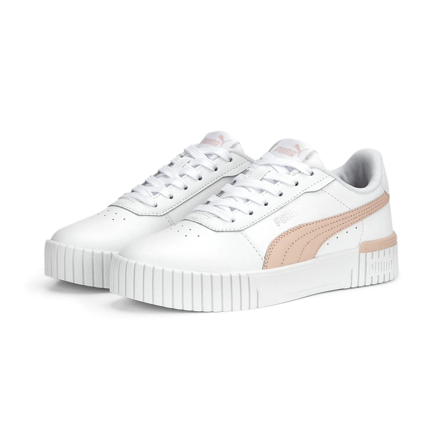 PUMA Carina Jr sneakers bambina 35.5 EU bianche