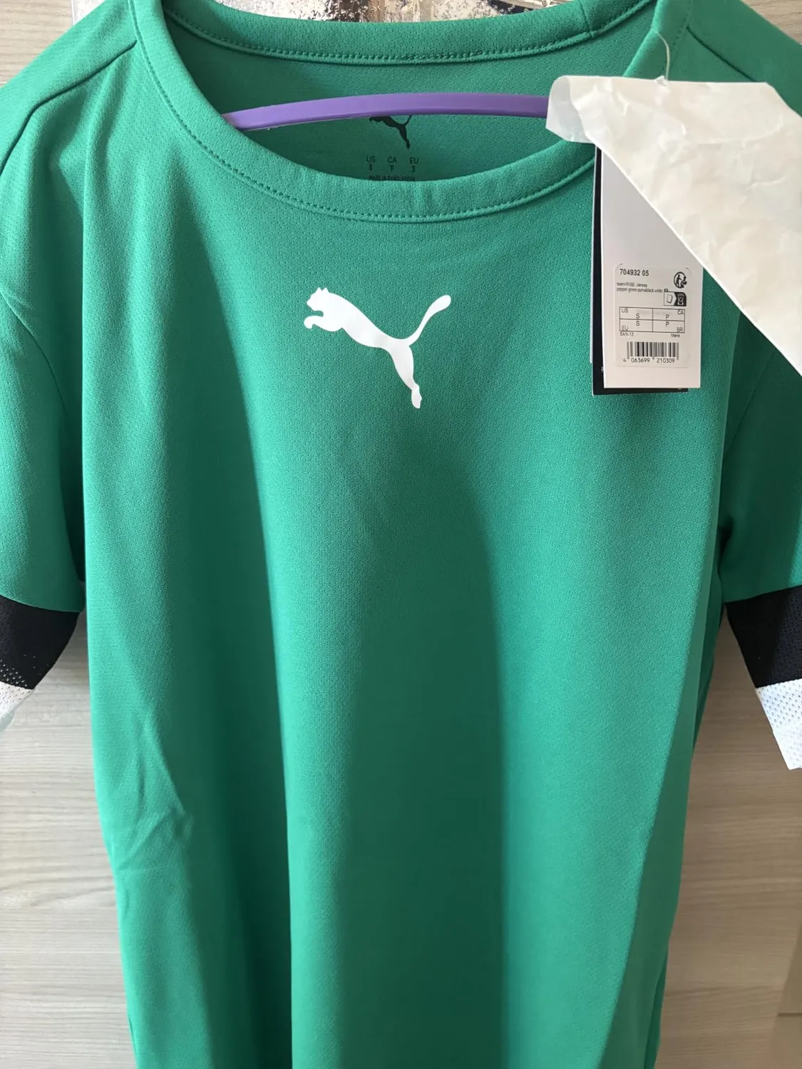 PUMA Teamrise Jersey maglia calcio uomo rossa