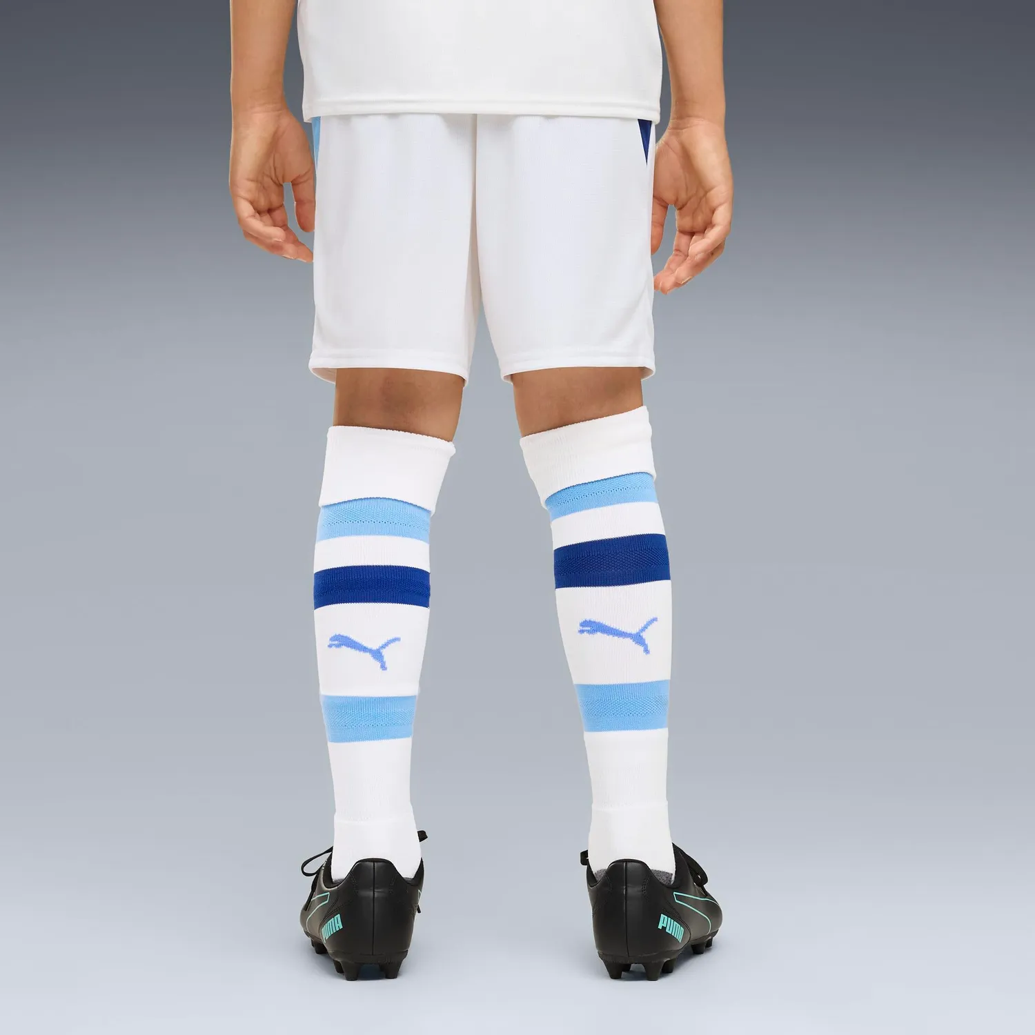PUMA Manchester City Replica Jr 26/27 pantaloncini bianco blu