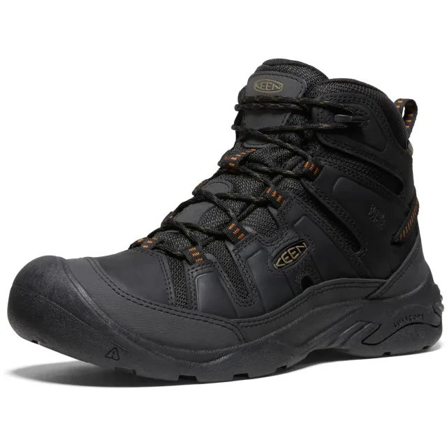 KEEN Circadia Mid Waterproof Wide scarponi Bison Brindle