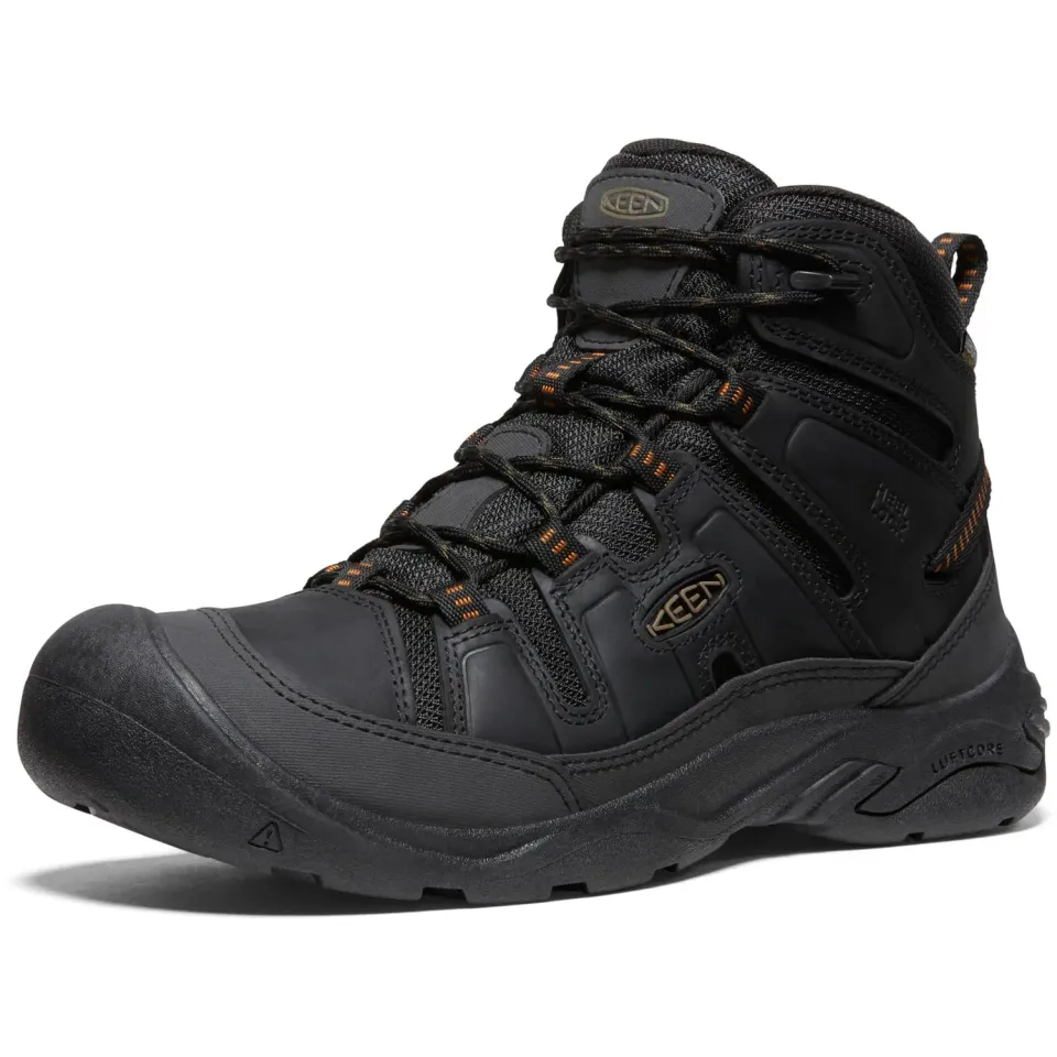 KEEN Circadia Mid Waterproof Wide scarponi Bison Brindle