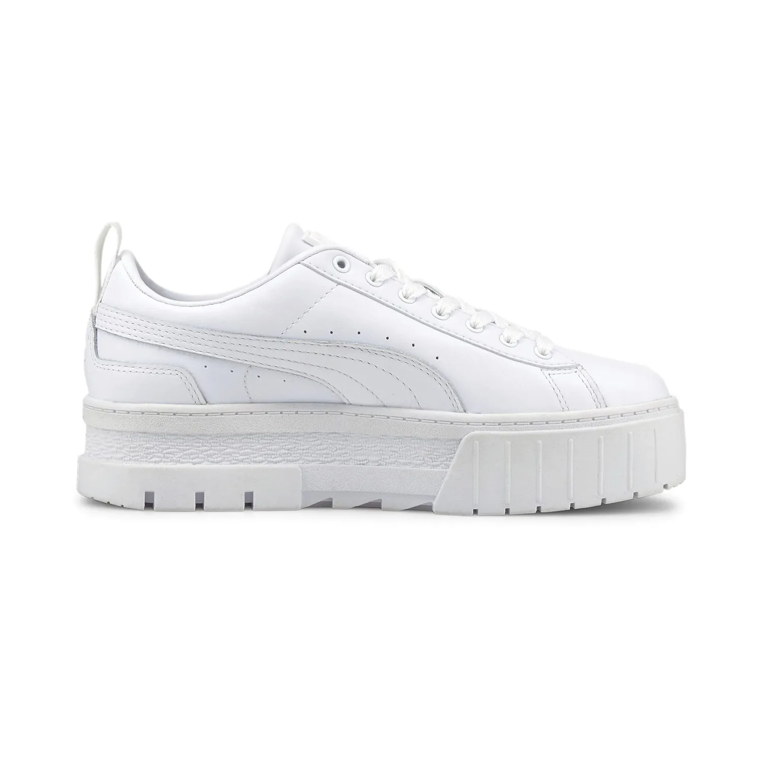 PUMA Mayze sneakers donna pelle suola alta
