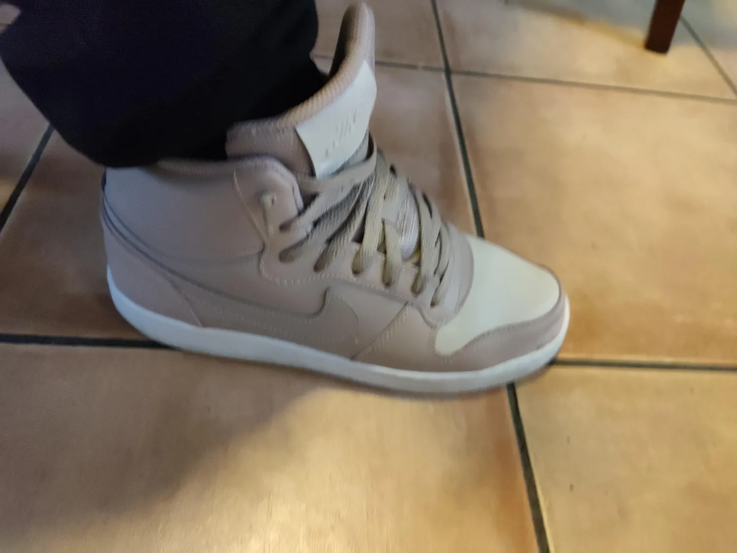 Nike Ebernon Mid scarpe basket donna 39 EU pelle