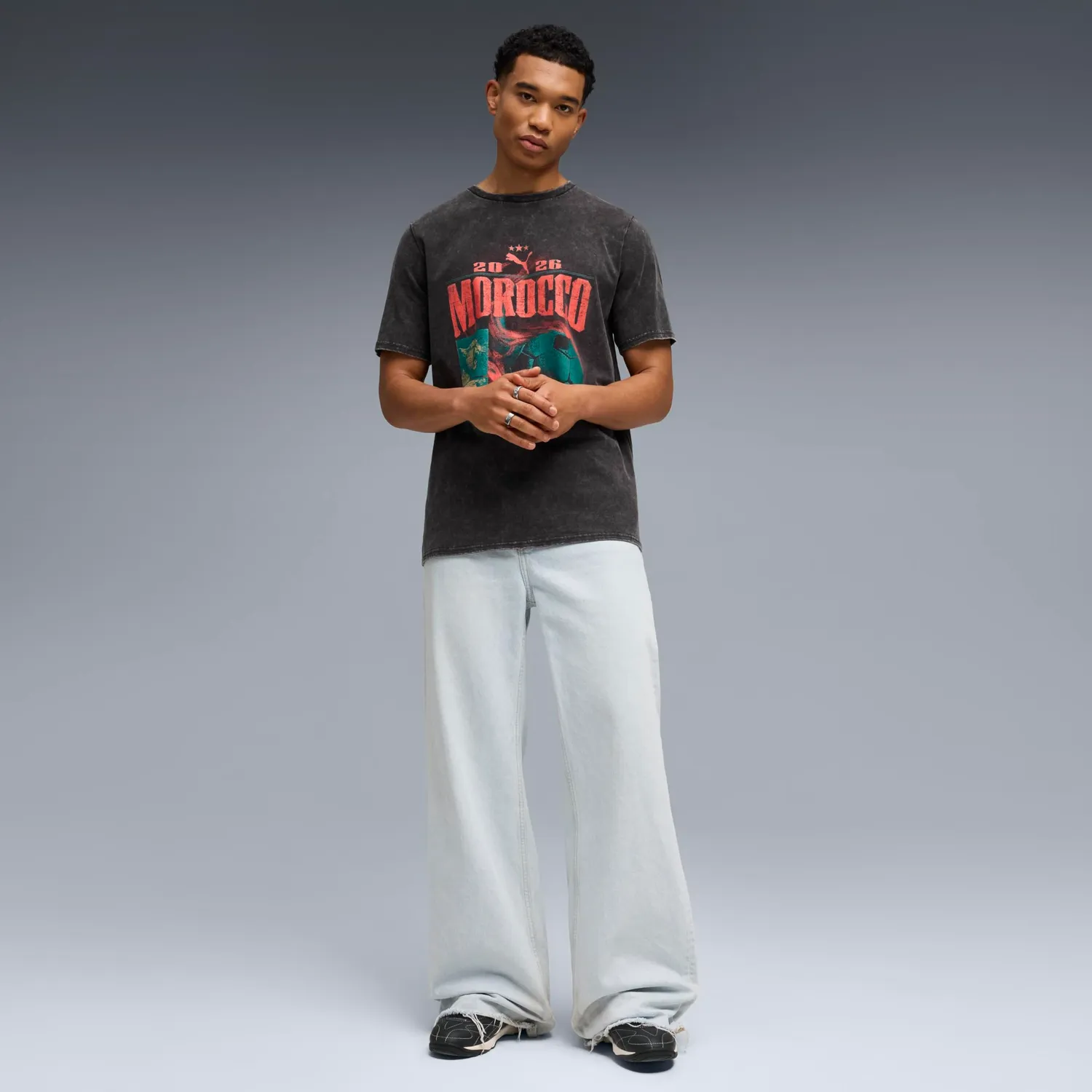 Puma Fanpack 90s Tee maglietta uomo calcio cotone