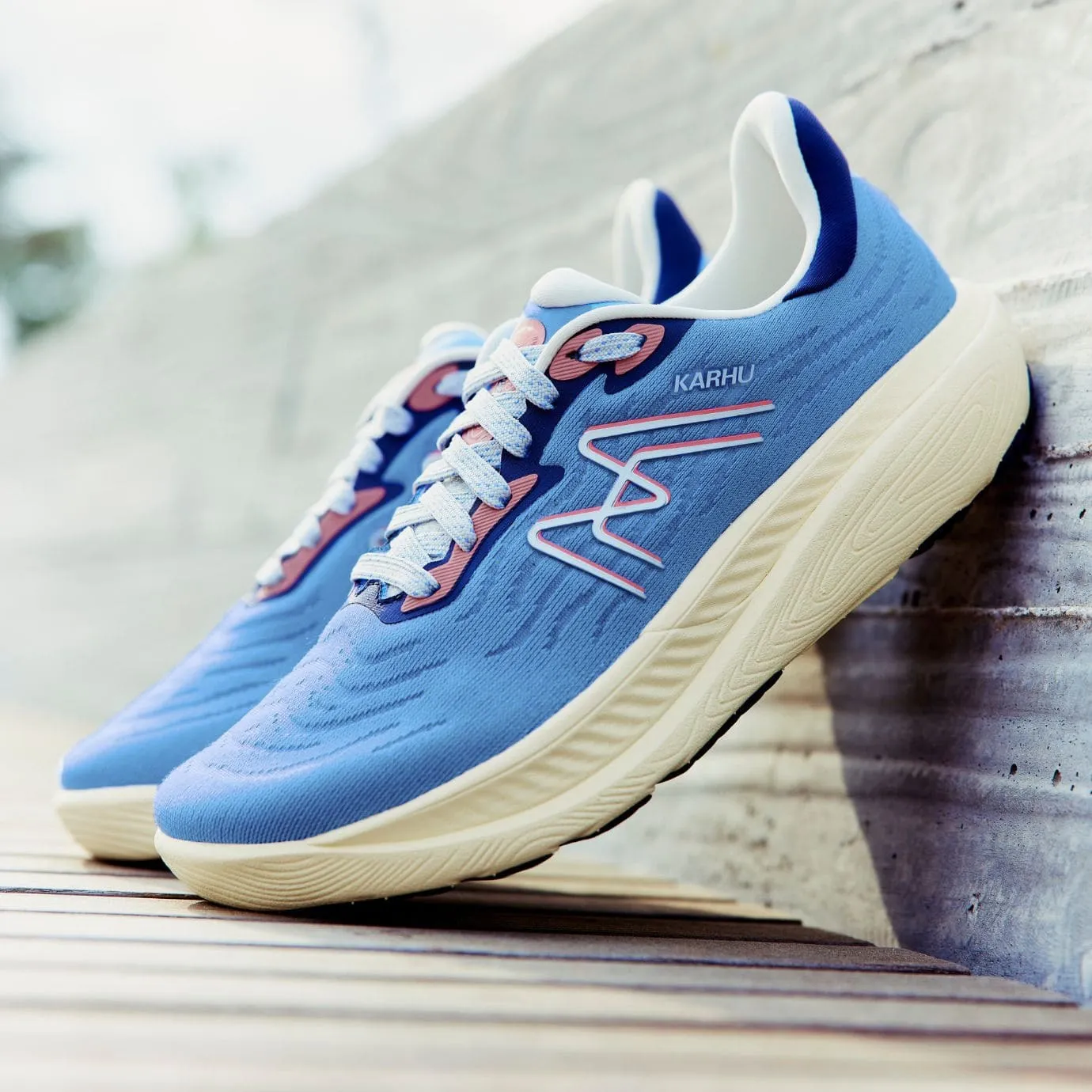 Karhu Ikoni 3.0 HiVo scarpe running donna Vista Blue pianta larga