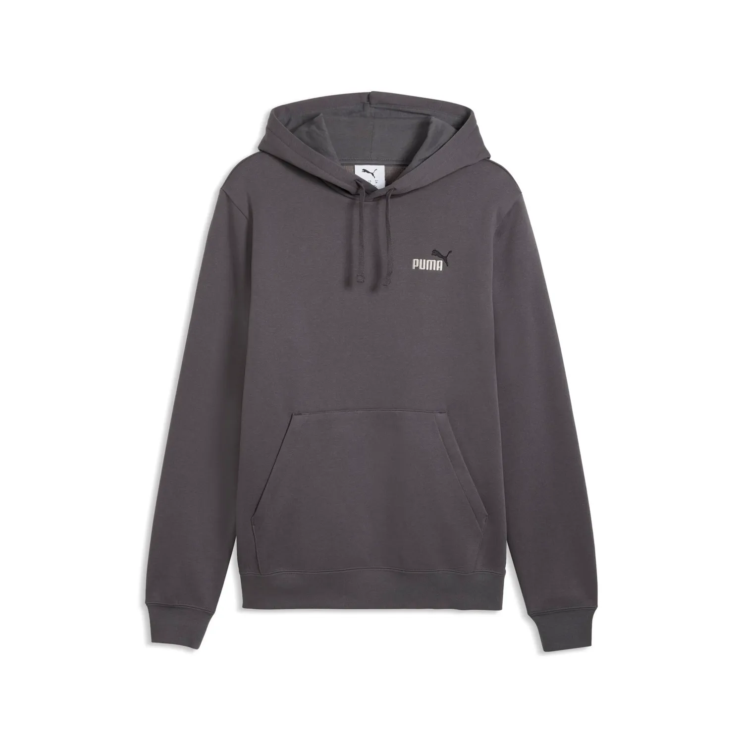 Puma Ess No 1 Logo Felpa con Cappuccio Uomo Nero Cotone
