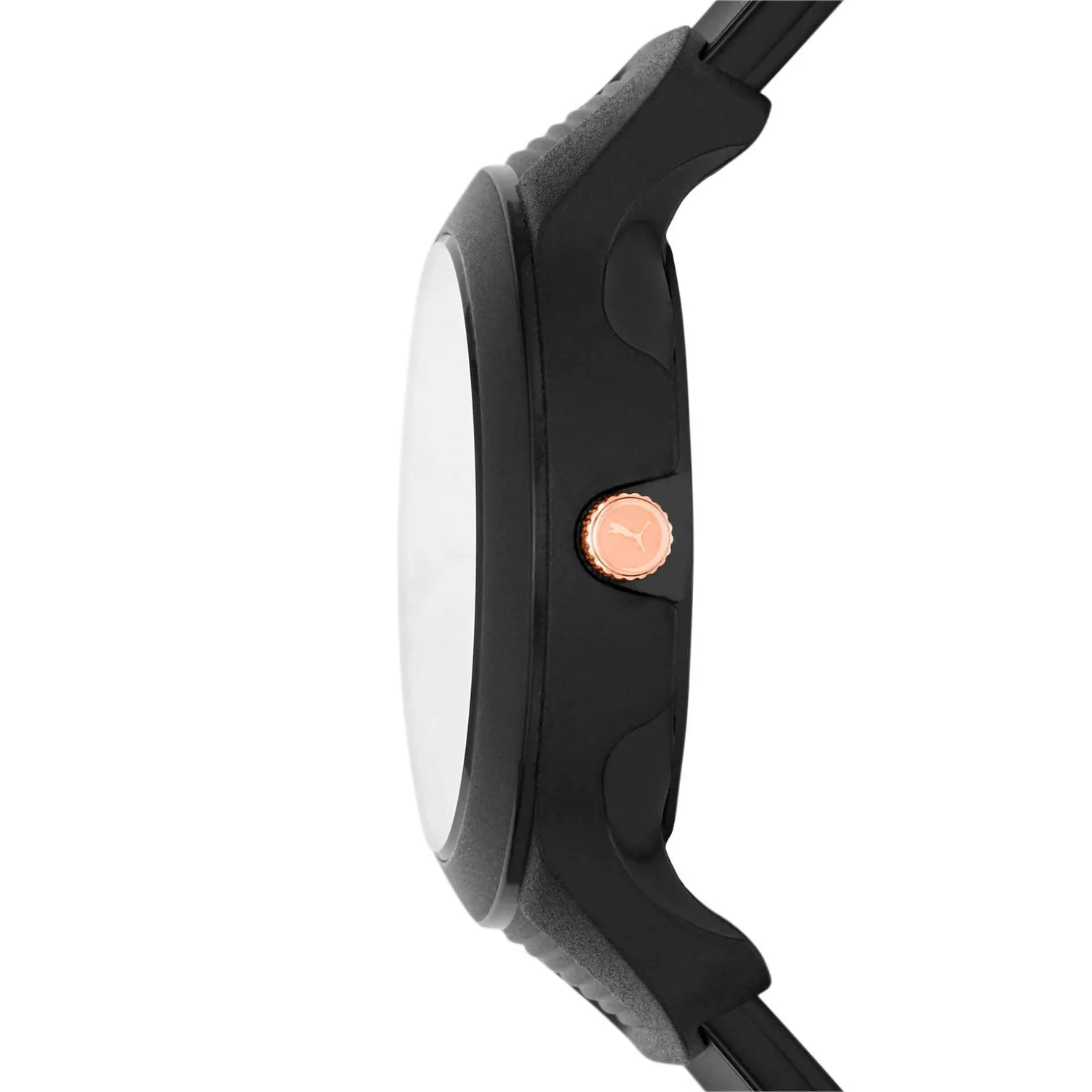 Puma Reset orologio donna nero oro rosa quarzo