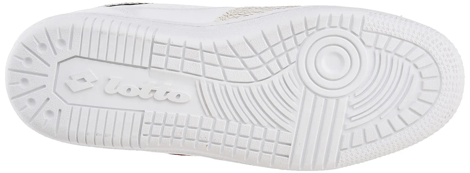 Lotto T-Icon sneakers uomo 45 pelle bianca tennis