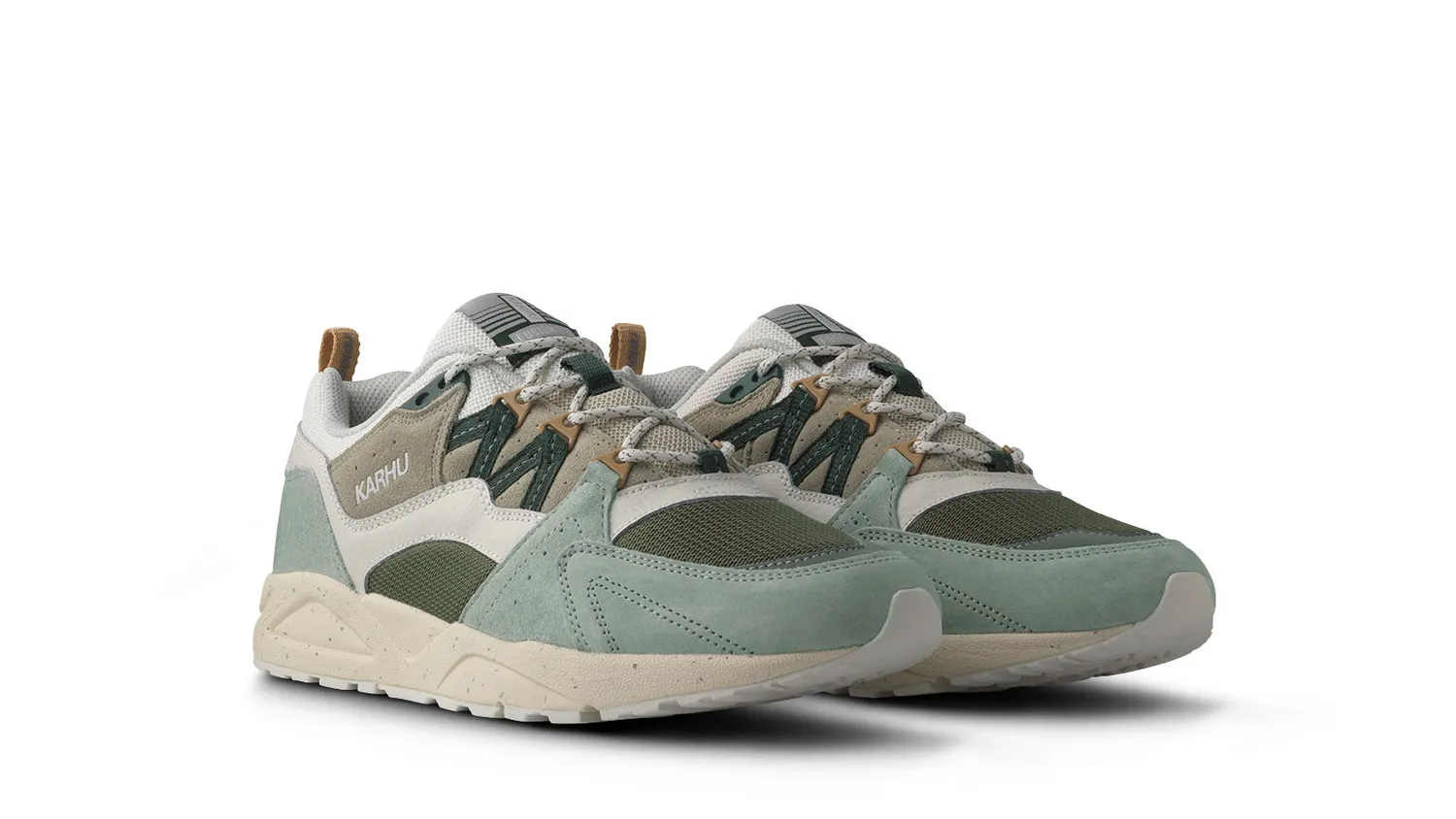 Karhu Fusion 2.0 sneakers Sea Foam Pineneedle scamosciate