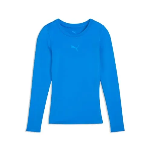 Puma Teamliga26 Baselayer Tee LS Jr termica manica lunga
