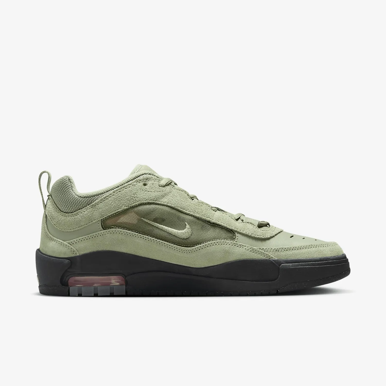 Nike Air Max Ishod FB2393-300 scarpe skate verde olio