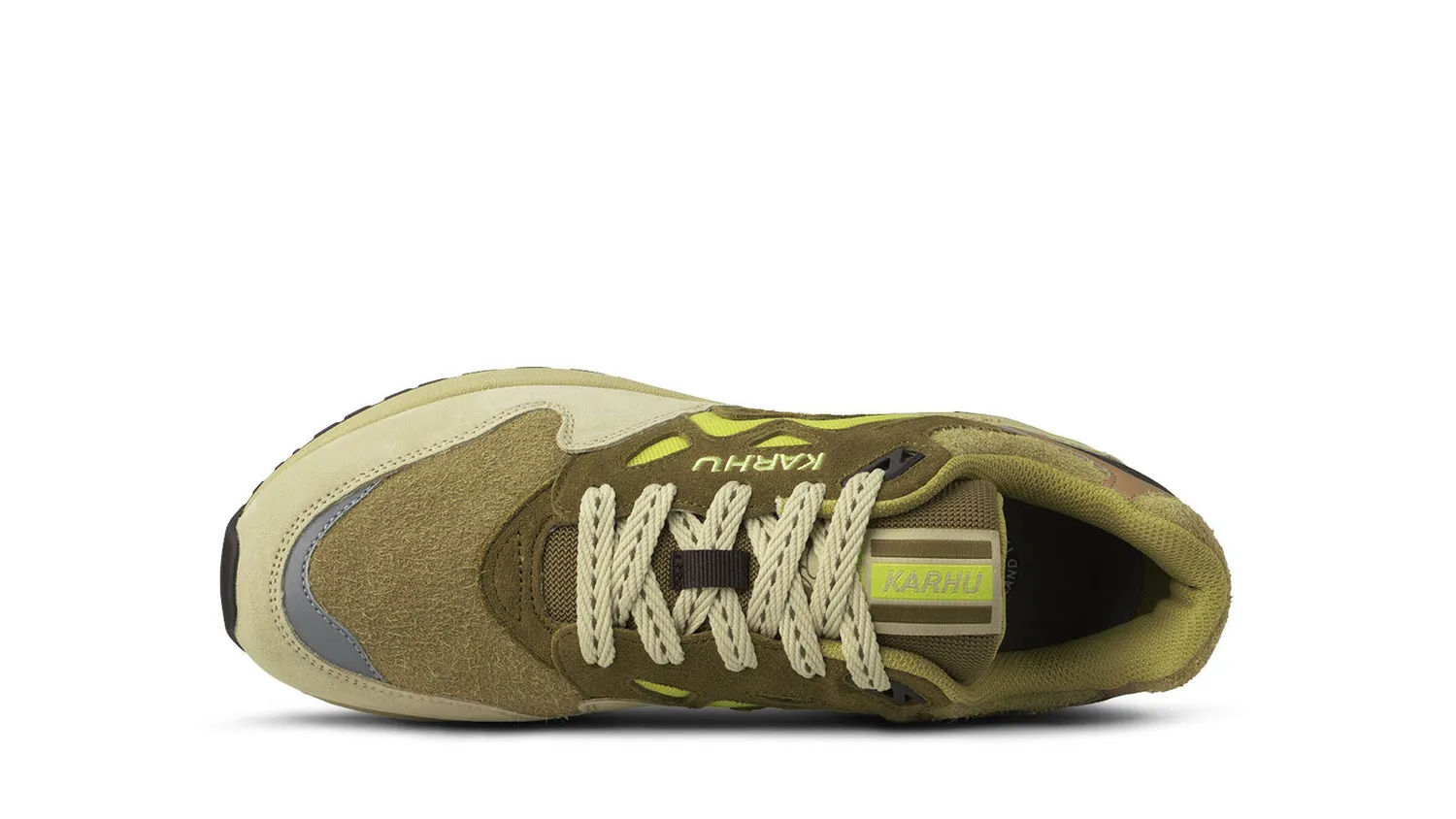 Karhu Legacy 96 sneakers Mojave Desert Wild Lime suede
