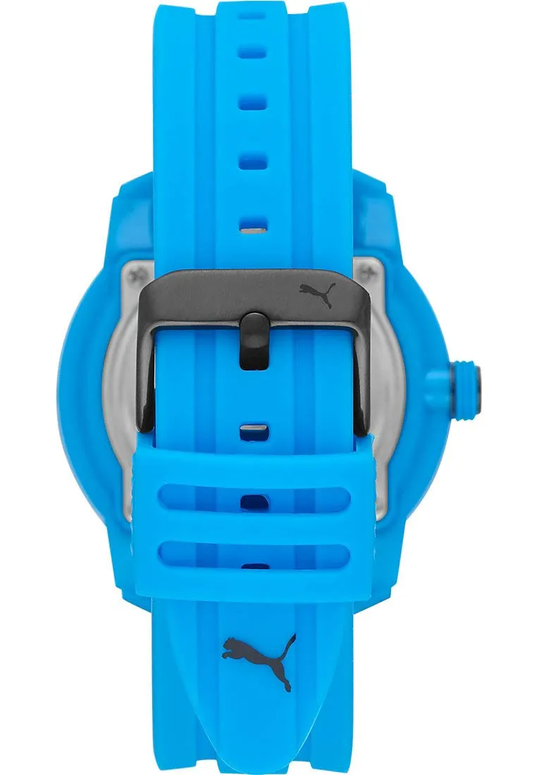 Puma P6005 Orologio Uomo Blu Quarzo Silicone