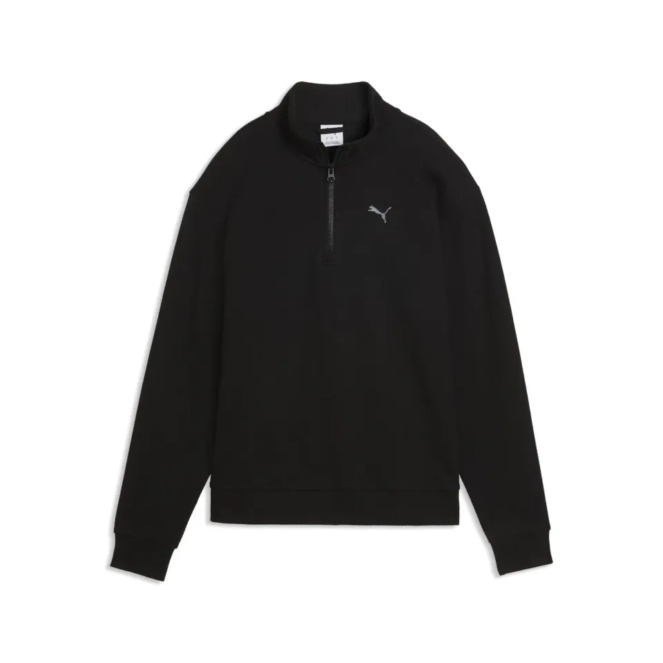 Puma Essentials Elevated mezza zip donna Misty Pink