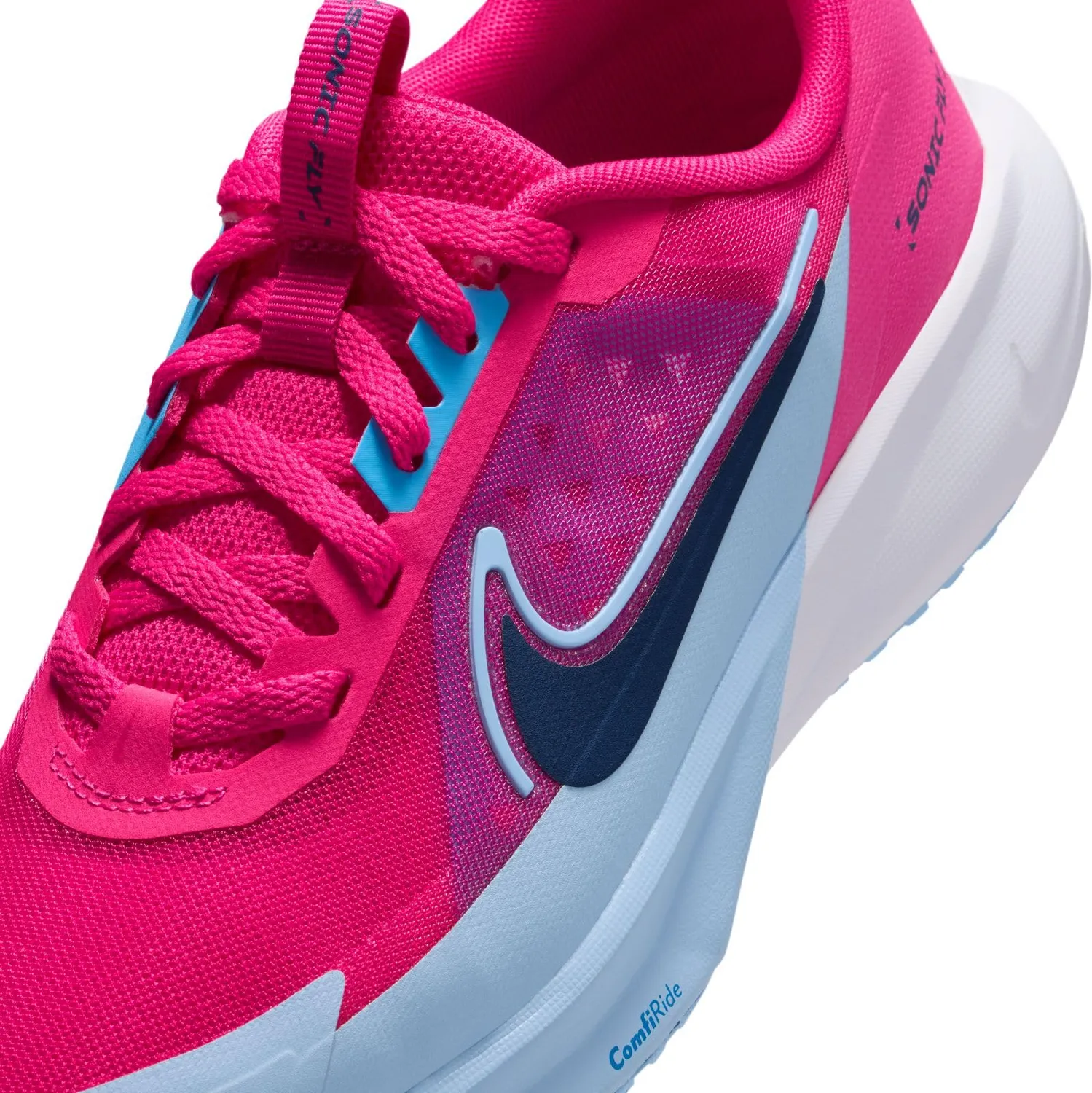 Nike Sonic Fly scarpe corsa bambino 36 EU rosa blu
