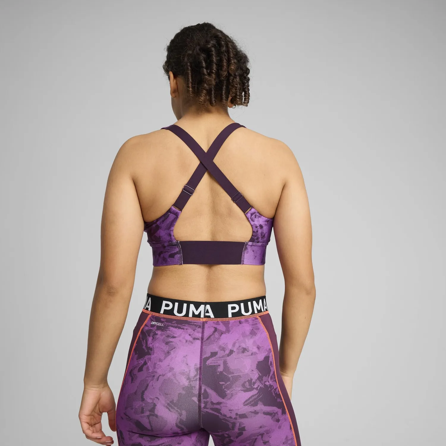 Puma Eversculpt indBLAZE reggiseno calcio donna S prugna
