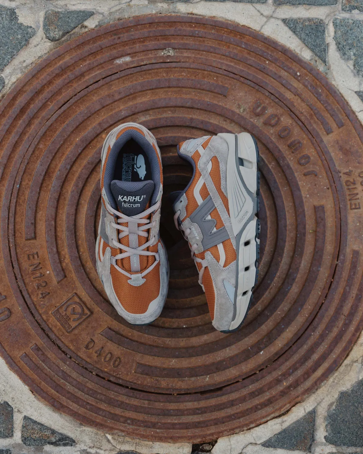 Karhu Super Fulcrum sneakers Gray Flannel camoscio
