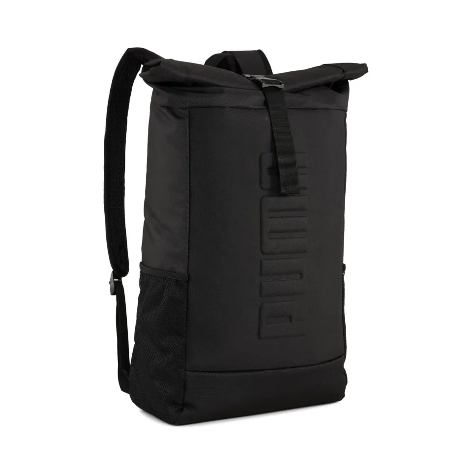 Puma Rolltop Backpack zaino sportivo nero 30x40x20 cm