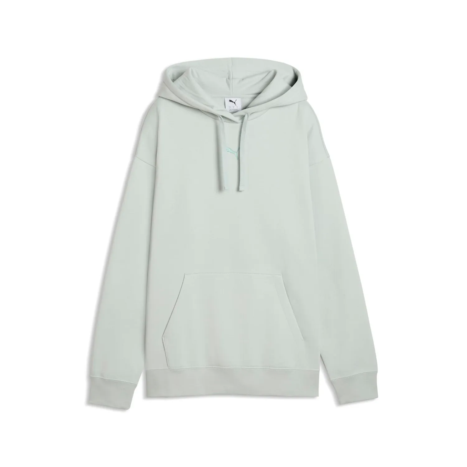 Puma Essentials felpa donna cappuccio pile morbido