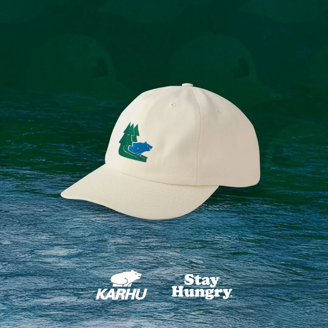 Karhu Stay Hungry cappellino ecru cotone regolabile