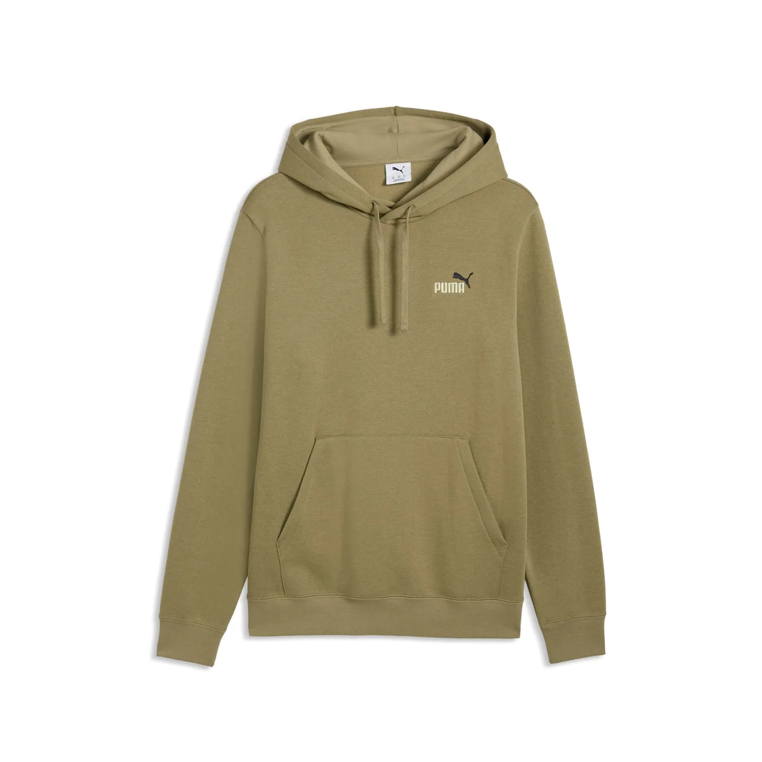 Puma Ess No 1 Logo Felpa con Cappuccio Uomo Nero Cotone