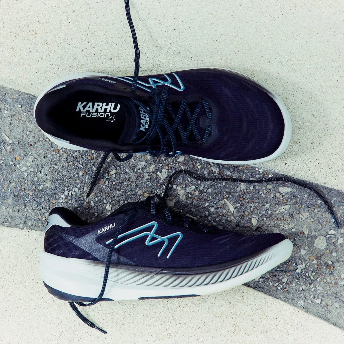 Karhu Fusion 4.0 scarpe running Black Stormy Weather neutra