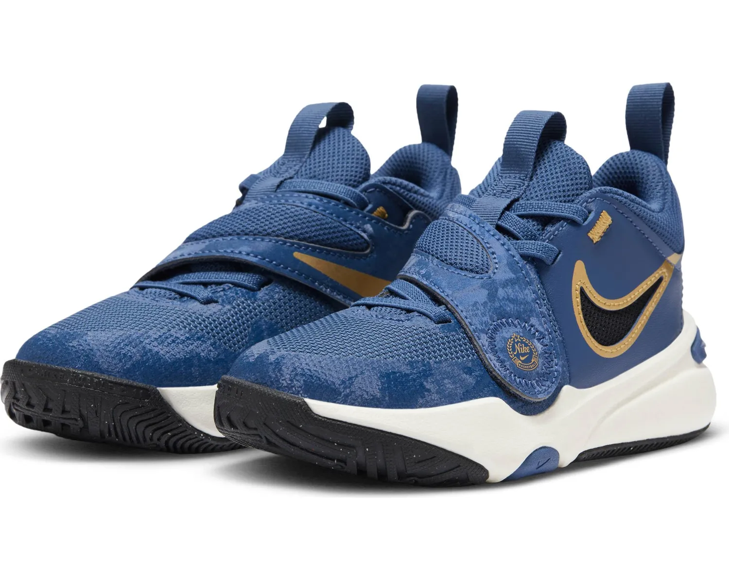 Nike Team Hustle D 11 scarpe basket bambino velcro